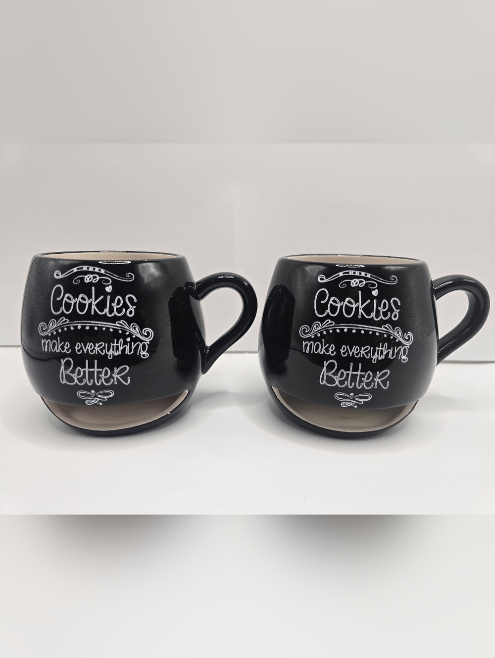 2 Cookies Make Everything Better Milk & Cookie Mugs Coffee Mug Tea Cup Ceramic